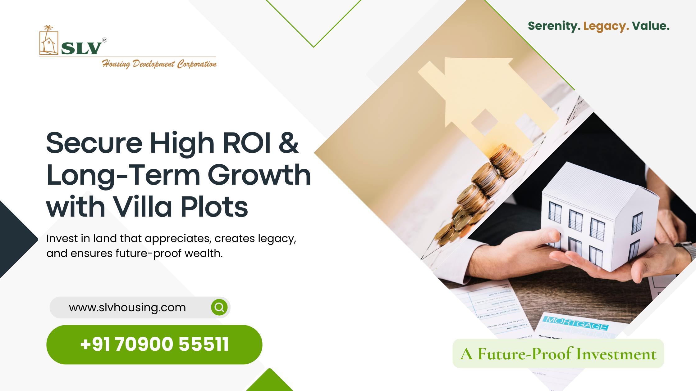 ROI & Appreciation of Villa Plots – Secure Future-Proof Investments in Bengaluru Secure High ROI and Long-Term Appreciation with Villa Plots in Bengaluru – SLV Housing Investment Guide